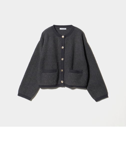 ループヤーン メタルボタンカーディガン ＜A DAY IN THE LIFE＞