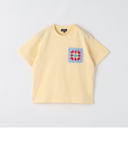 カギ針 ポケット Tシャツ / キッズ  100cm-160cm