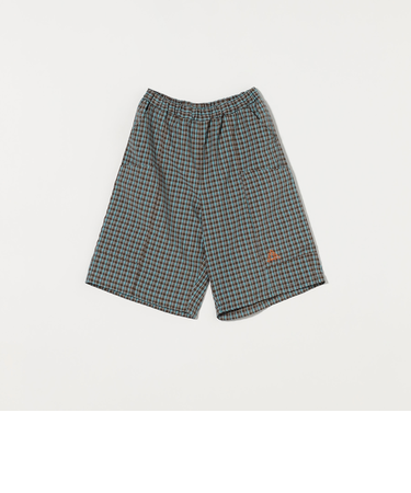チェック ビッグポケット ショートパンツ / キッズ  140cm-160cm