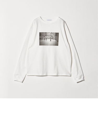 フォトプリント ロングスリーブTシャツ ＜A DAY IN THE LIFE＞