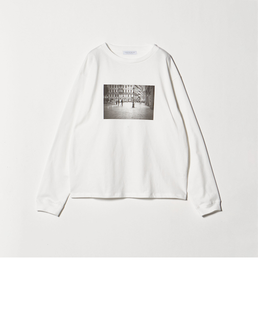フォトプリント ロングスリーブTシャツ ＜A DAY IN THE LIFE＞