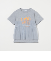 チュール ドッキング Tシャツ / キッズ  100cm-160cm