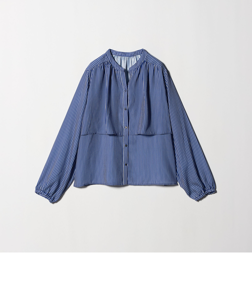 レイヤードヨーク スキッパー シャツブラウス <A DAY IN THE LIFE>