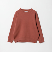 スウェットライク ラグランニット ＜A DAY IN THE LIFE＞