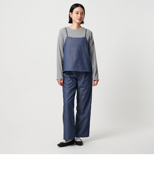 デニムライク キャミ＋パンツ ＜A DAY IN THE LIFE＞