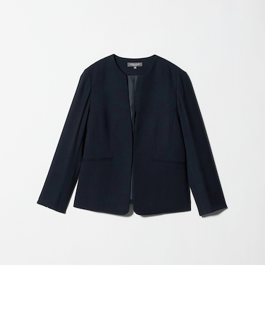 カルゼ キーネックジャケット ‐セットアップ対応・ウォッシャブル‐ ＜A DAY IN THE LIFE＞