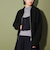 ＜CITEN＞ニットショートジップブルゾン