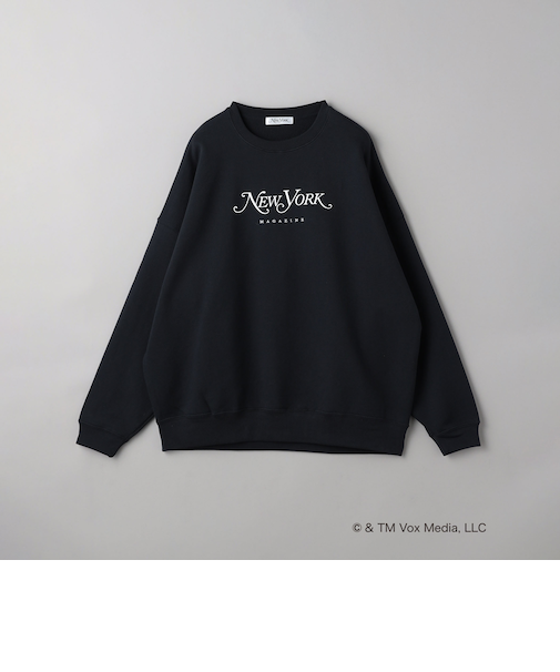 ＜NEW YORK MAGAZINE × BEAUTY&YOUTH＞ ロゴ スウェット