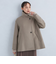 ［size SHORT/TALLあり］SENTDALE WOOL スタンドカラー ミドル コート
