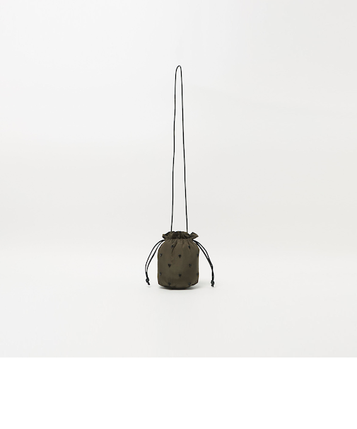 ハートビーズ 巾着バッグ <A DAY IN THE LIFE>