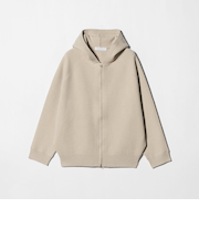 ジャガードニット ダブルジップ パーカー ‐ウォッシャブル‐ ＜A DAY IN THE LIFE＞