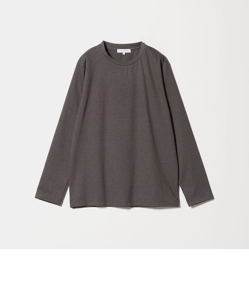 メランジ ツイルジャージー ベーシックカットソー＜A DAY IN THE LIFE＞