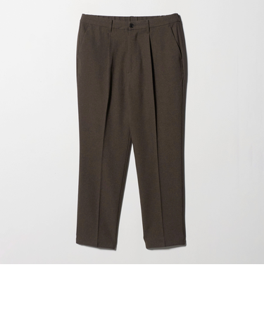 ウールライク ドビー ワンプリーツ イージーパンツ<A DAY IN THE LIFE>