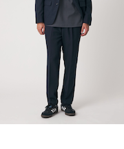 ウールライク ドビー ワンプリーツ イージーパンツ＜A DAY IN THE LIFE＞