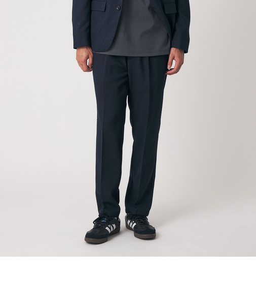 ウールライク ドビー ワンプリーツ イージーパンツ＜A DAY IN THE LIFE＞