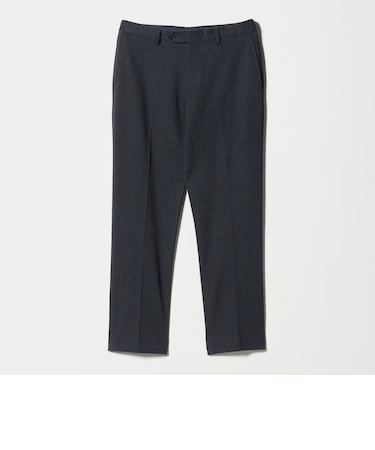 メランジ ジャージーツイル ノープリーツ スラックス-セットアップ対応-<A DAY IN THE LIFE>