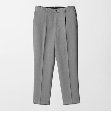 ウールライク パターン 1プリーツ イージーパンツ＜A DAY IN THE LIFE＞