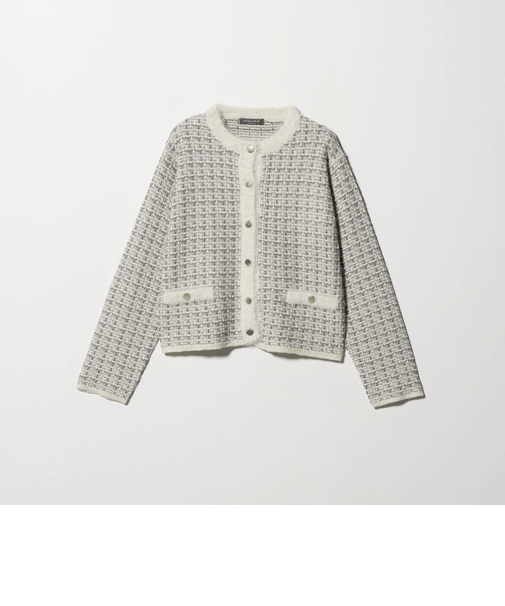 ツイードライク カーディガンジャケット <A DAY IN THE LIFE>