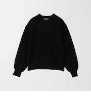 パフジャガード クルーネックニット ‐ウォッシャブル‐＜A DAY IN THE LIFE＞