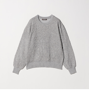 パフジャガード クルーネックニット ‐ウォッシャブル‐＜A DAY IN THE LIFE＞