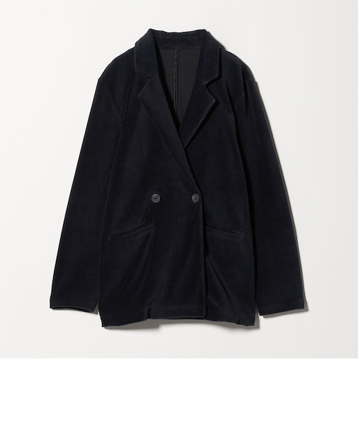 カットコーデュロイ ダブルジャケット <A DAY IN THE LIFE>