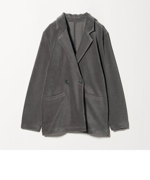 カットコーデュロイ ダブルジャケット <A DAY IN THE LIFE>