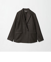 ツイードライク ダブルジャケット ‐ウォッシャブル・セットアップ対応‐ ＜A DAY IN THE LIFE＞