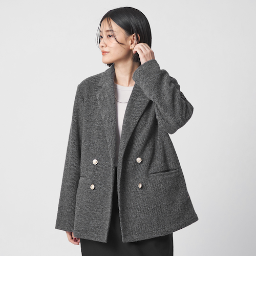 ユナイテッドアローズ　ブークレジャケット ブークレジャージー ダブルジャケット＜A DAY IN THE LIFE