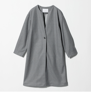 ニットメルトン キーネックコート <A DAY IN THE LIFE>