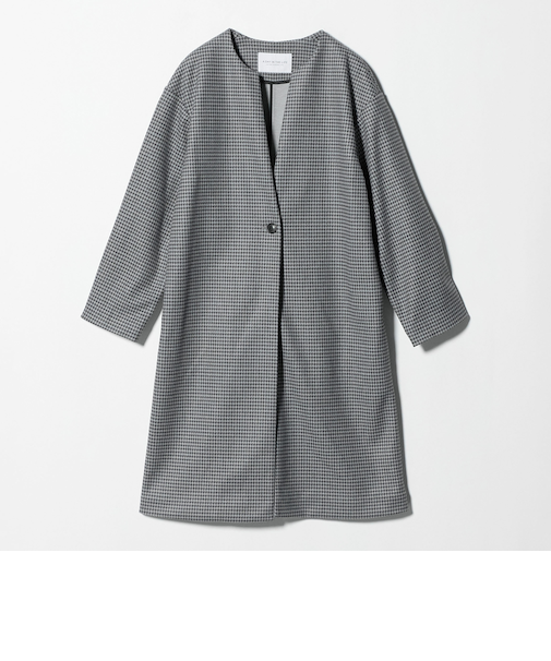 ニットメルトン キーネックコート <A DAY IN THE LIFE>