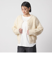 フェザーボリューム 2WAY カーディガン ＜A DAY IN THE LIFE＞