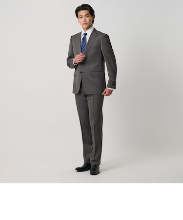 ヘリンボーン 2ボタンスーツ＜A DAY IN THE LIFE＞