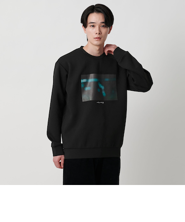 DIMプリント ダンボール スウェット＜A DAY IN THE LIFE＞