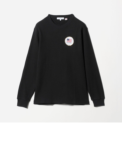 USAコットン 裏起毛 ワッフル カットソー<A DAY IN THE LIFE>