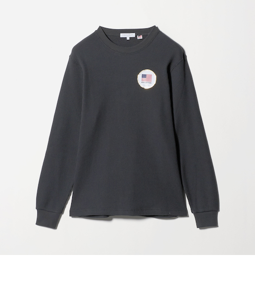 USAコットン 裏起毛 ワッフル カットソー＜A DAY IN THE LIFE＞