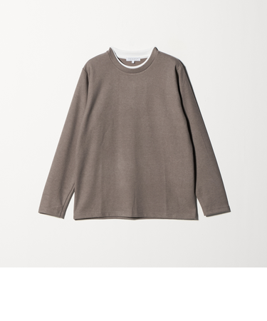 サカリバ フェイクレイヤード カットソー<A DAY IN THE LIFE>