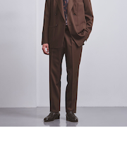 MARZOTTO ツイル 1プリーツ パンツ R-MODEL