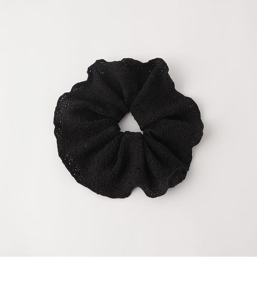 ニット フラット シュシュ