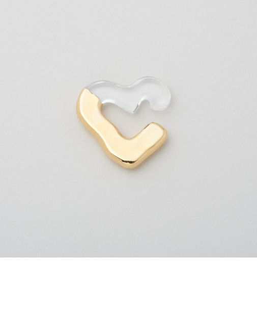 ＜PREEK＞HOW RAW HEART STONE EAR CUFF/イヤーカフ