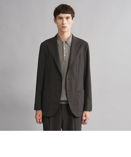 SOVEREIGN＞ソリッド トロピカル 3ボタン テーラードジャケット