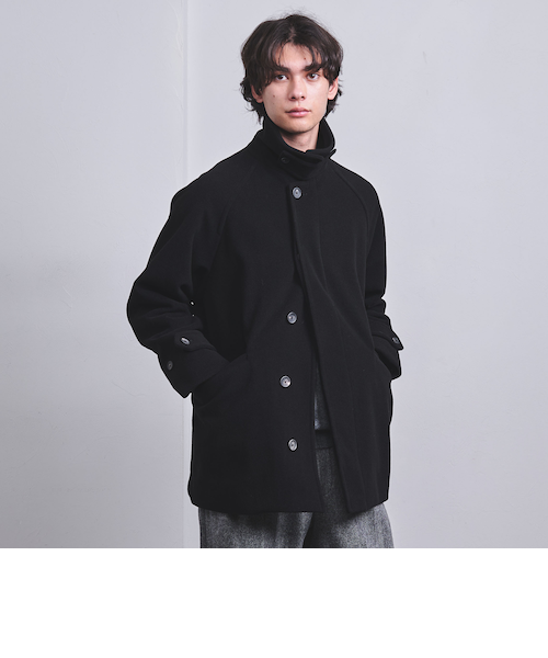 【新作美品】ユナイテッドアローズ　モッサ バルカラー ハーフコート モッサ バルカラー ハーフコート｜ユナイテッドアローズ