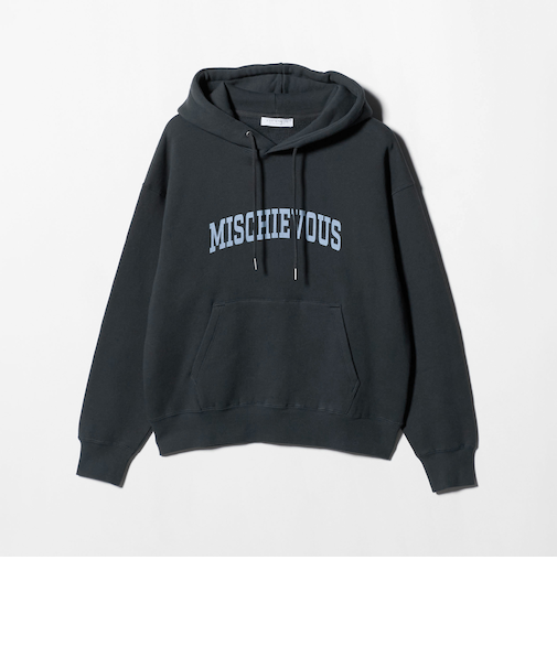 裏起毛 スウェット ロゴーパーカー <A DAY IN THE LIFE>