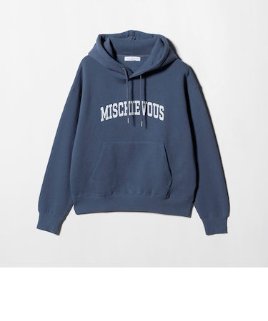 裏起毛 スウェット ロゴーパーカー <A DAY IN THE LIFE>