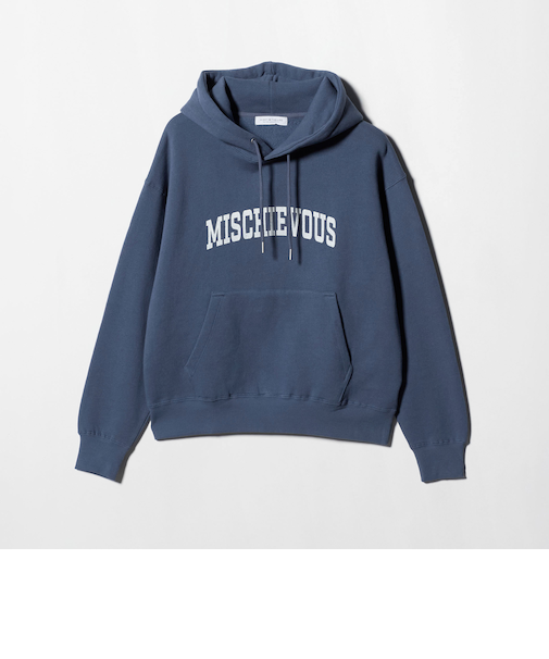 裏起毛 スウェット ロゴーパーカー <A DAY IN THE LIFE>