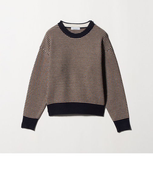 マルチカラー ジャガードニット ‐ウォッシャブル‐＜A DAY IN THE LIFE＞