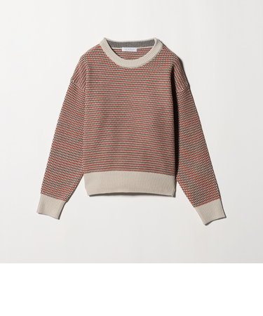 マルチカラー ジャガードニット ‐ウォッシャブル‐<A DAY IN THE LIFE>