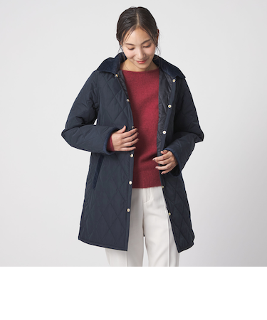 キルティング 2WAY フーデッドコート <A DAY IN THE LIFE>