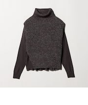 ラメ タートルベスト＋プルオーバー ‐ウォッシャブル‐＜A DAY IN THE LIFE＞