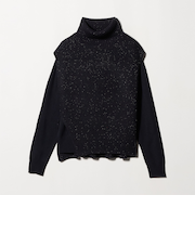 ラメ タートルベスト＋プルオーバー ‐ウォッシャブル‐＜A DAY IN THE LIFE＞