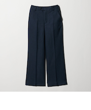 ツイードライク メランジ ワイドパンツ ‐ウォッシャブル‐＜A DAY IN THE LIFE＞